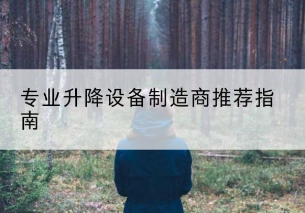 来宾电动剪叉升降平台厂家-专业升降设备制造商推荐指南